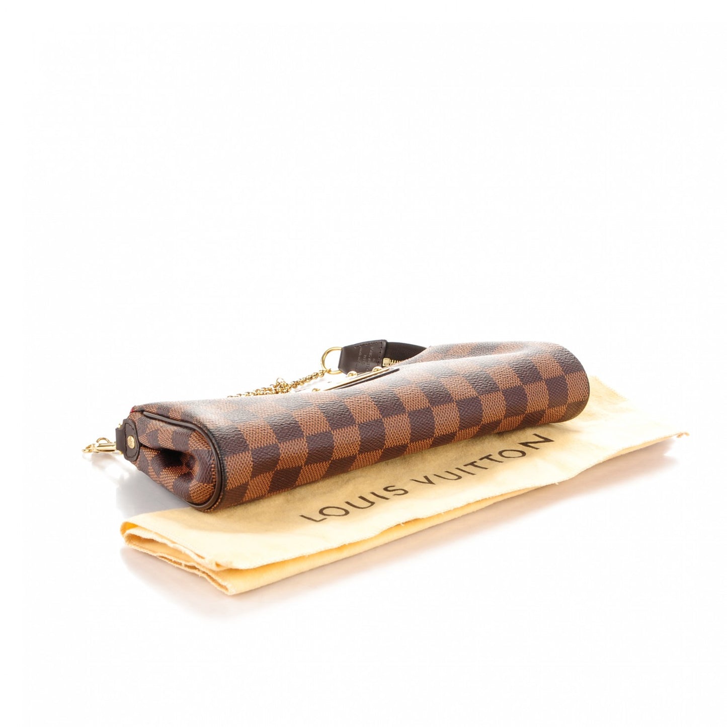 Damier Ebene Eva Clutch