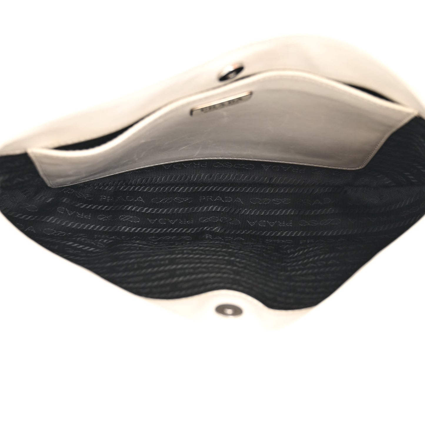 Spazzolato Cleo Shoulder Bag White