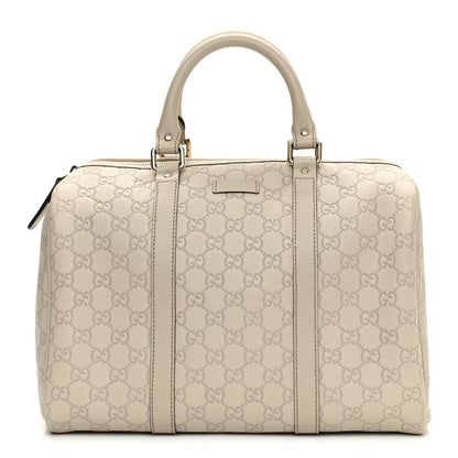 Gucci Guccissima Medium Joy Boston Off White 1 of 8