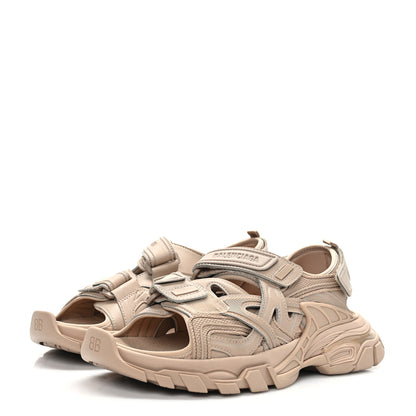 Balenciaga Neoprene Rubber Womens Track Sandals 39 Full Beige 3 of 8