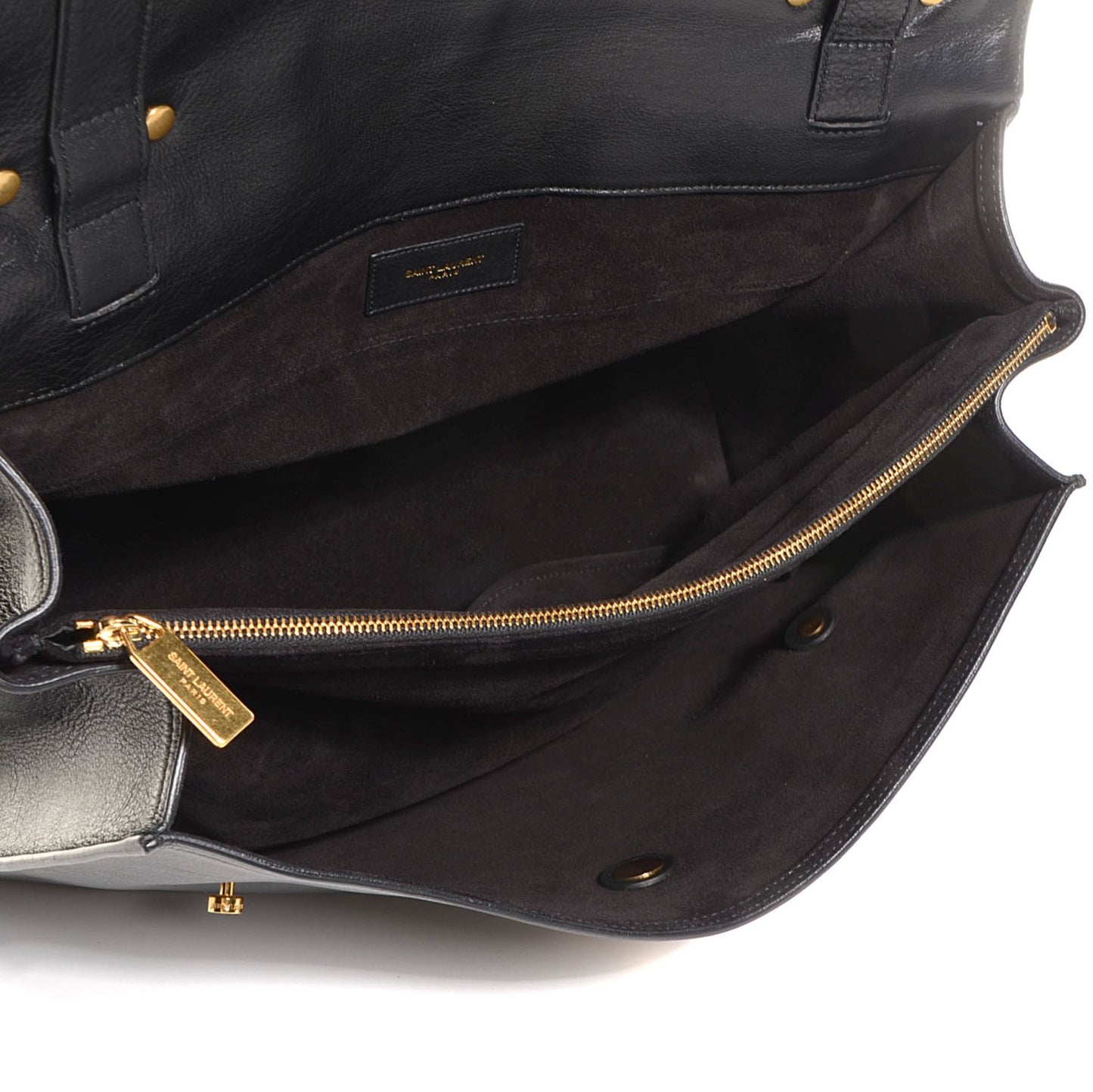 Calfskin Large Muse Two Black