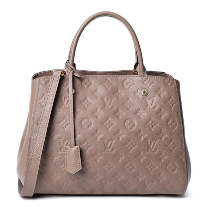 Louis Vuitton Empreinte Montaigne MM Taupe Glace 1 of 9