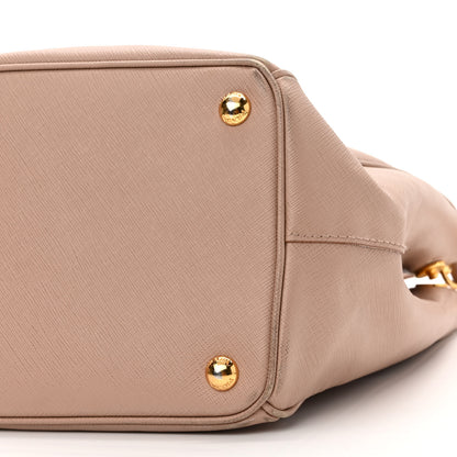 Prada Saffiano Medium Galleria Double Zip Tote Cammeo 10 of 18
