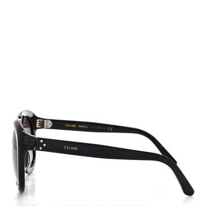 Celine Acetate Round Sunglasses CL40071F Black 3 of 7