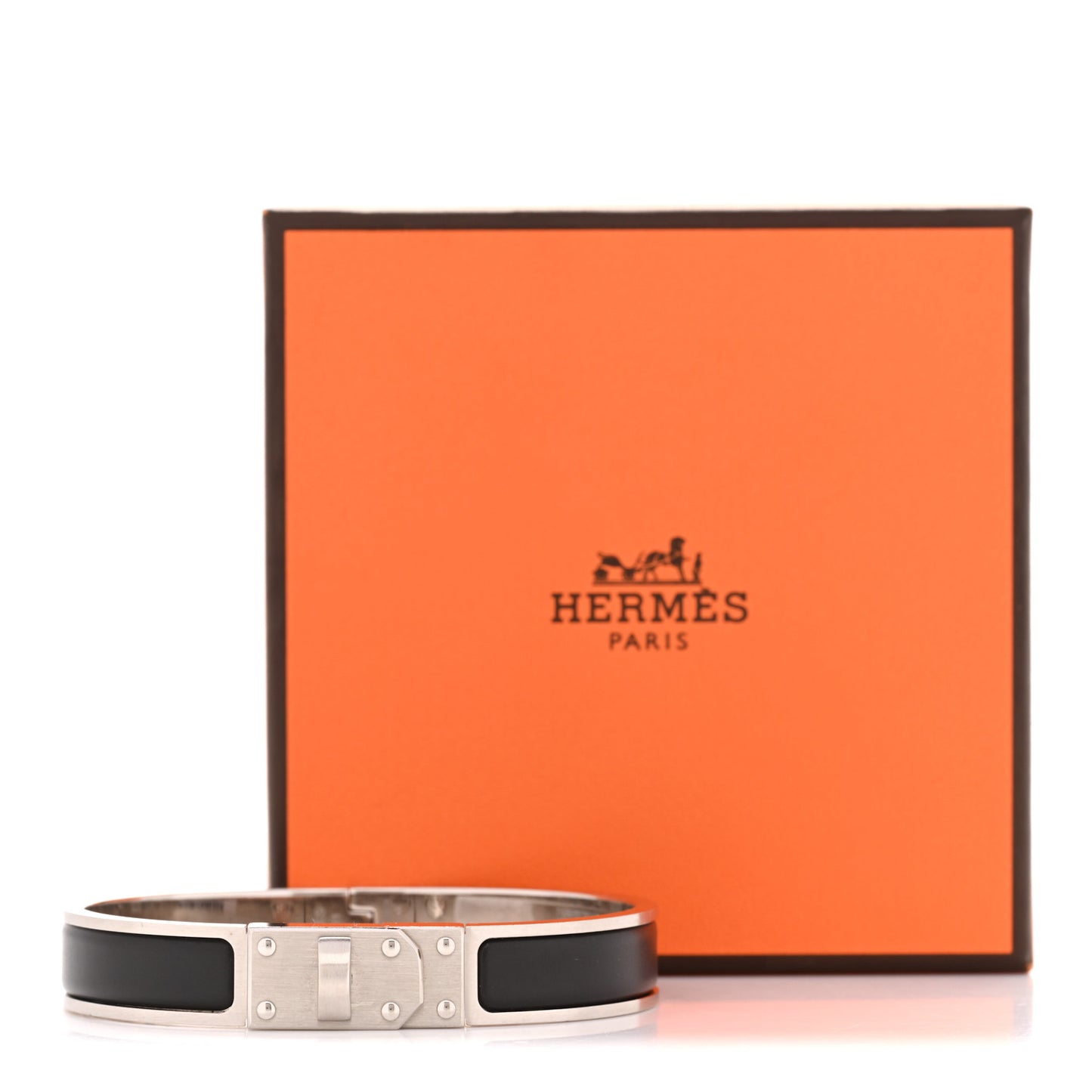 Matte Enamel Mens Kelly Bracelet T6 Black