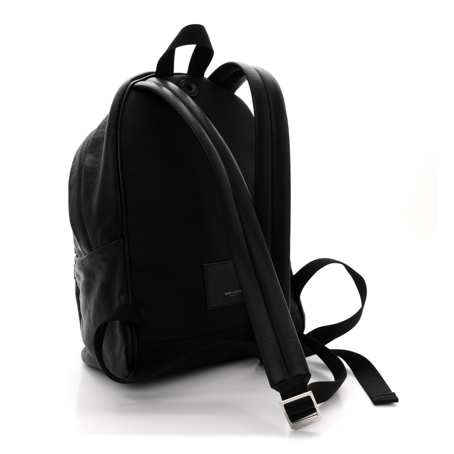 Sheepskin Love Appliqué Mini City Backpack Black