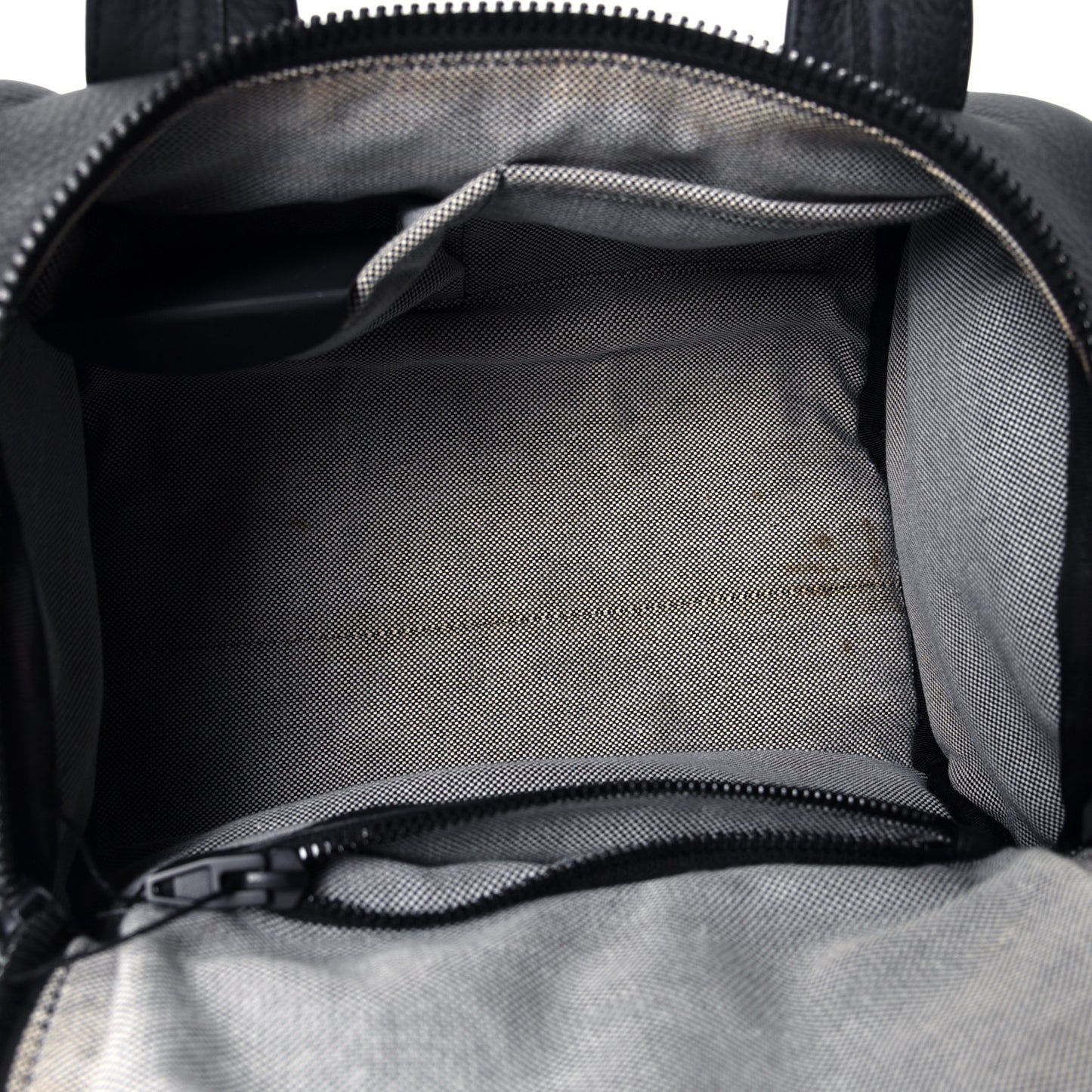 Pebbled Lambskin Rockie Black Matte Black Hardware