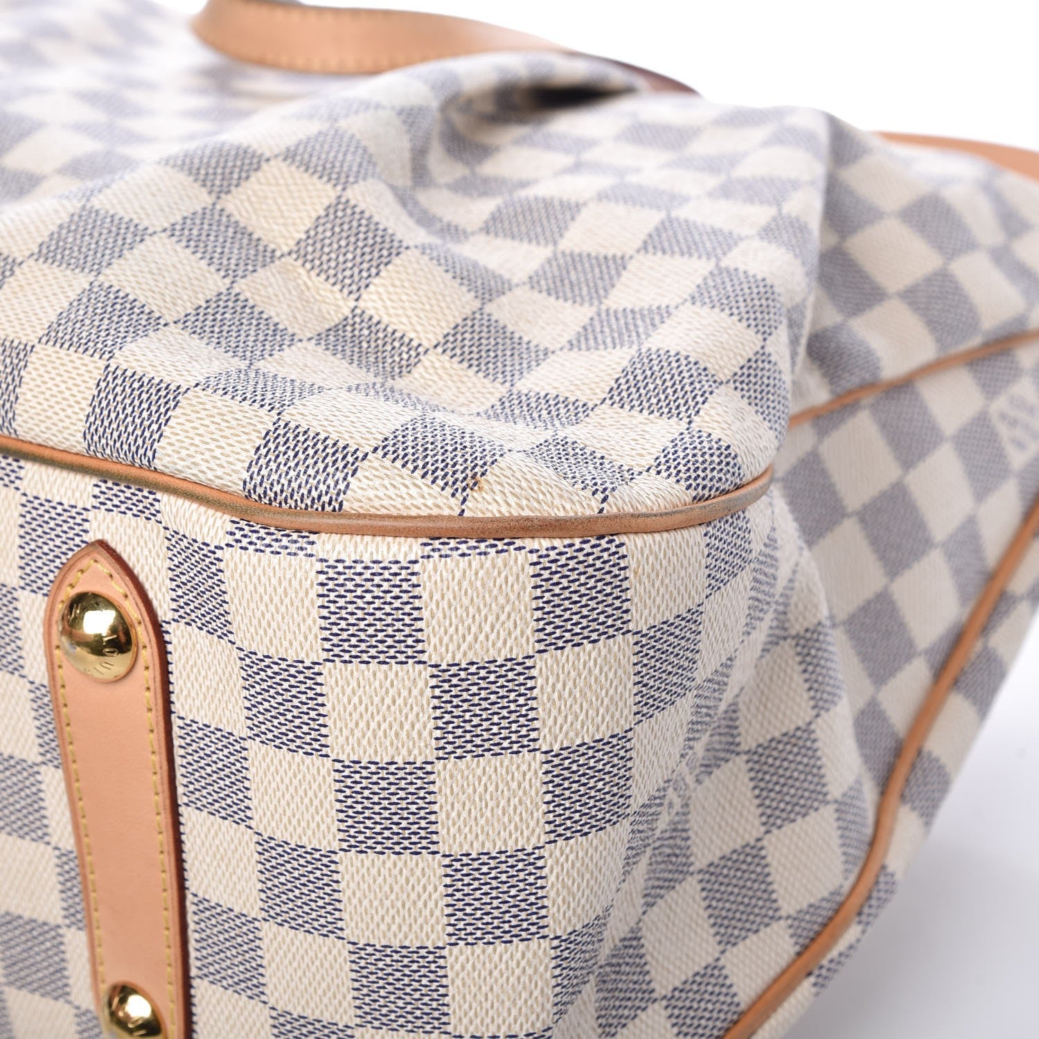 Prada Soft Calfskin Impunture Diagramme Medium Chain Flap Shoulder Bag Cipria 11 of 15