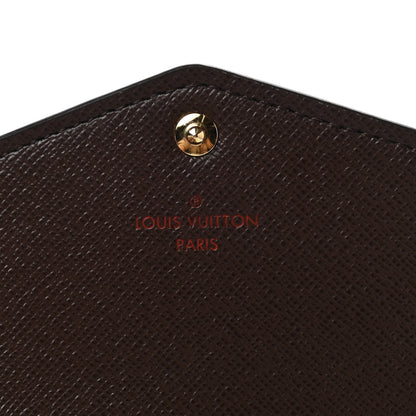 Louis Vuitton Damier Ebene Sarah Wallet NM 6 of 6