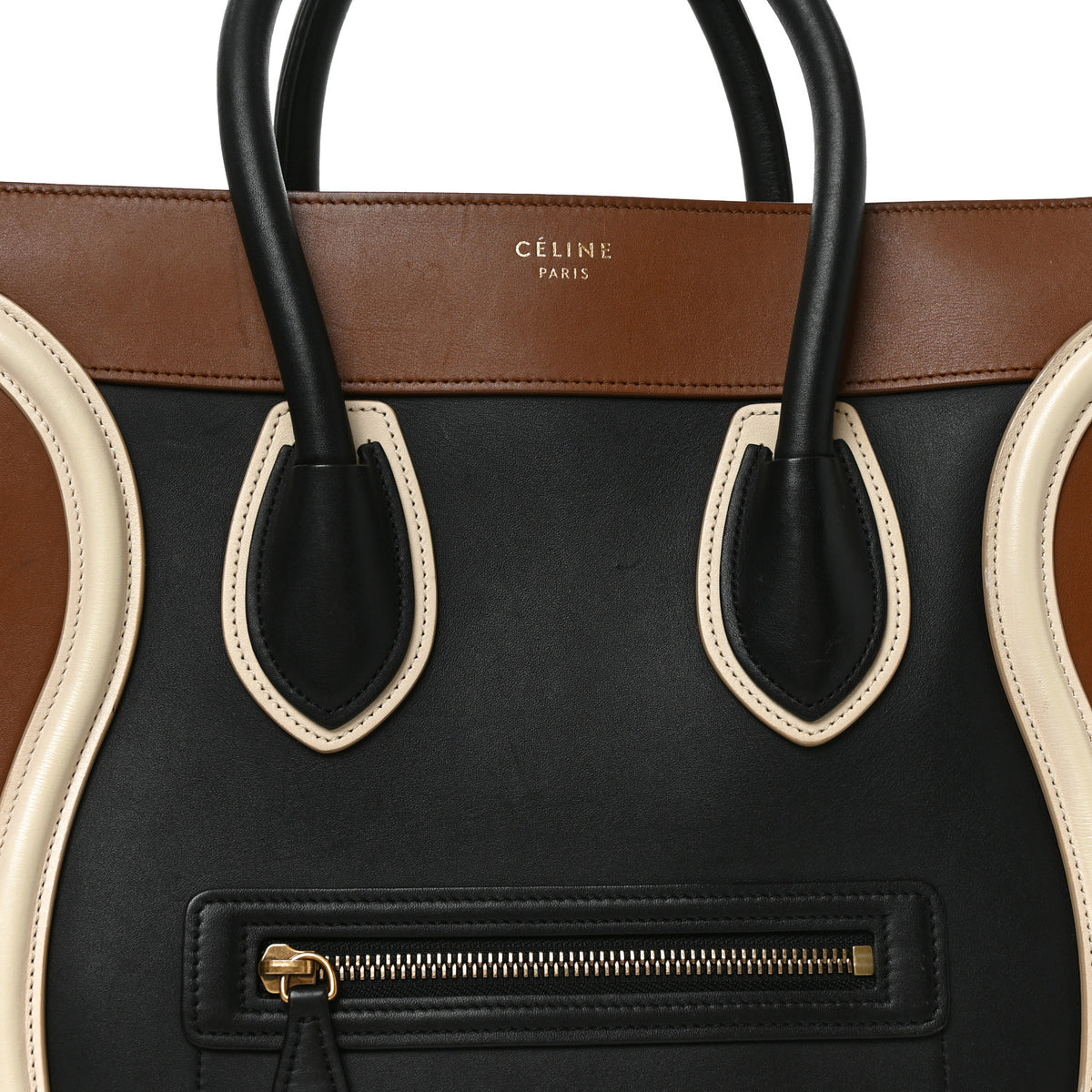 Celine Smooth Calfskin Mini Tri-Color Luggage Multicolor 7 of 9