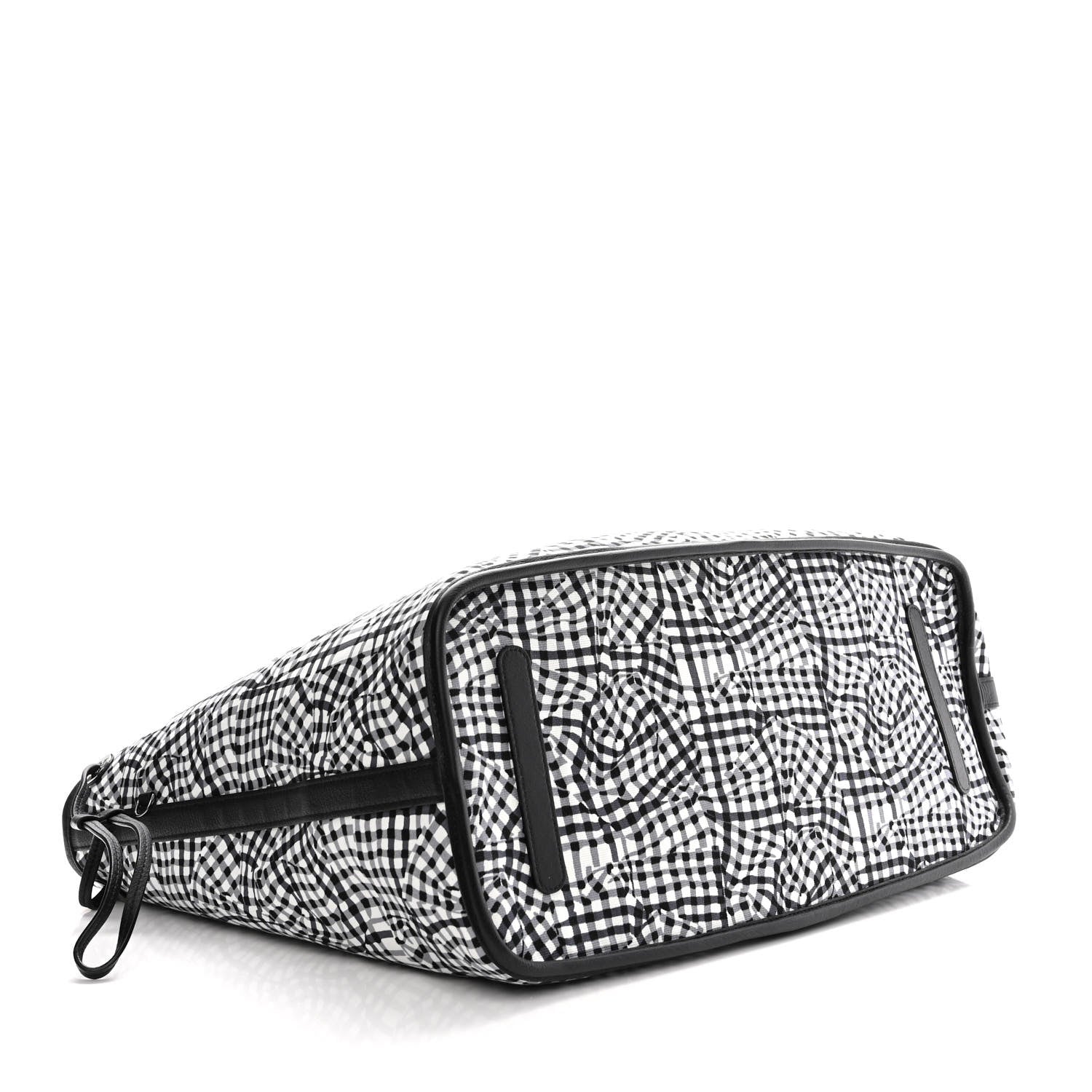 MCM Visetos Large Liz Reversible Shopper Tote Black 7 of 14