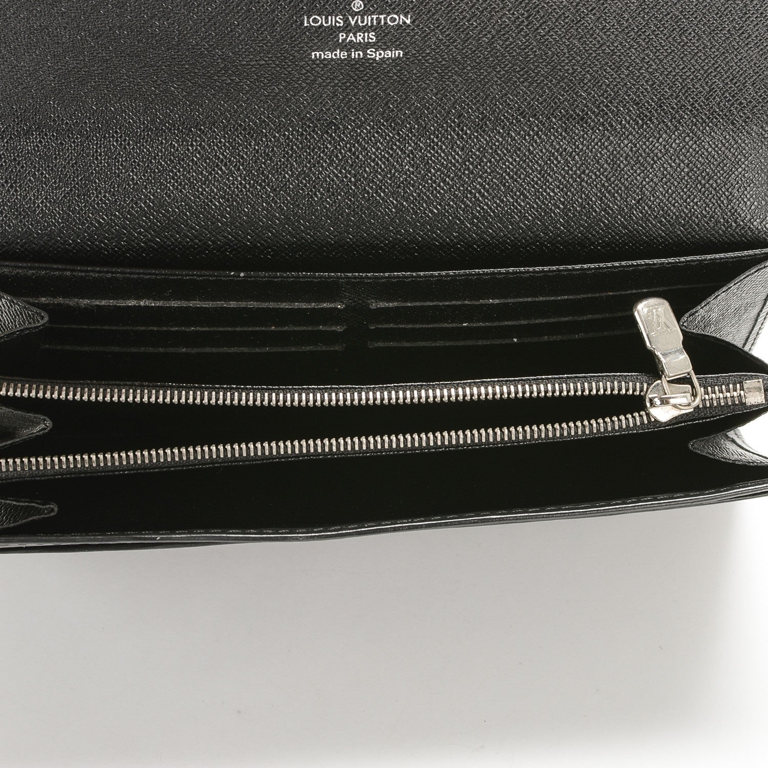 Louis Vuitton Epi Sarah Wallet Black 5 of 7