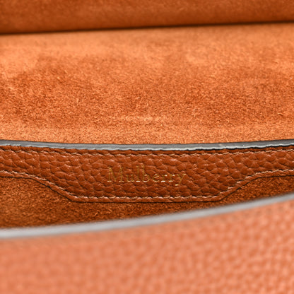 Mulberry Small Classic Grain Small Amberley Satchel Oak 6 of 9
