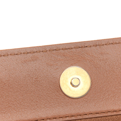 Chanel Lambskin Quilted Chanel 19 Wallet On Chain WOC Brown 11 of 11