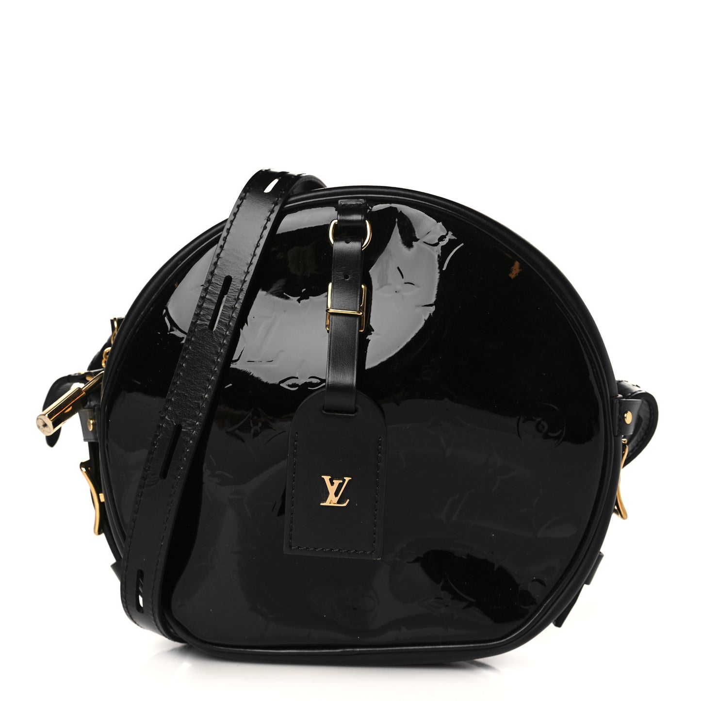 Vernis Boite Chapeau Souple MM Black