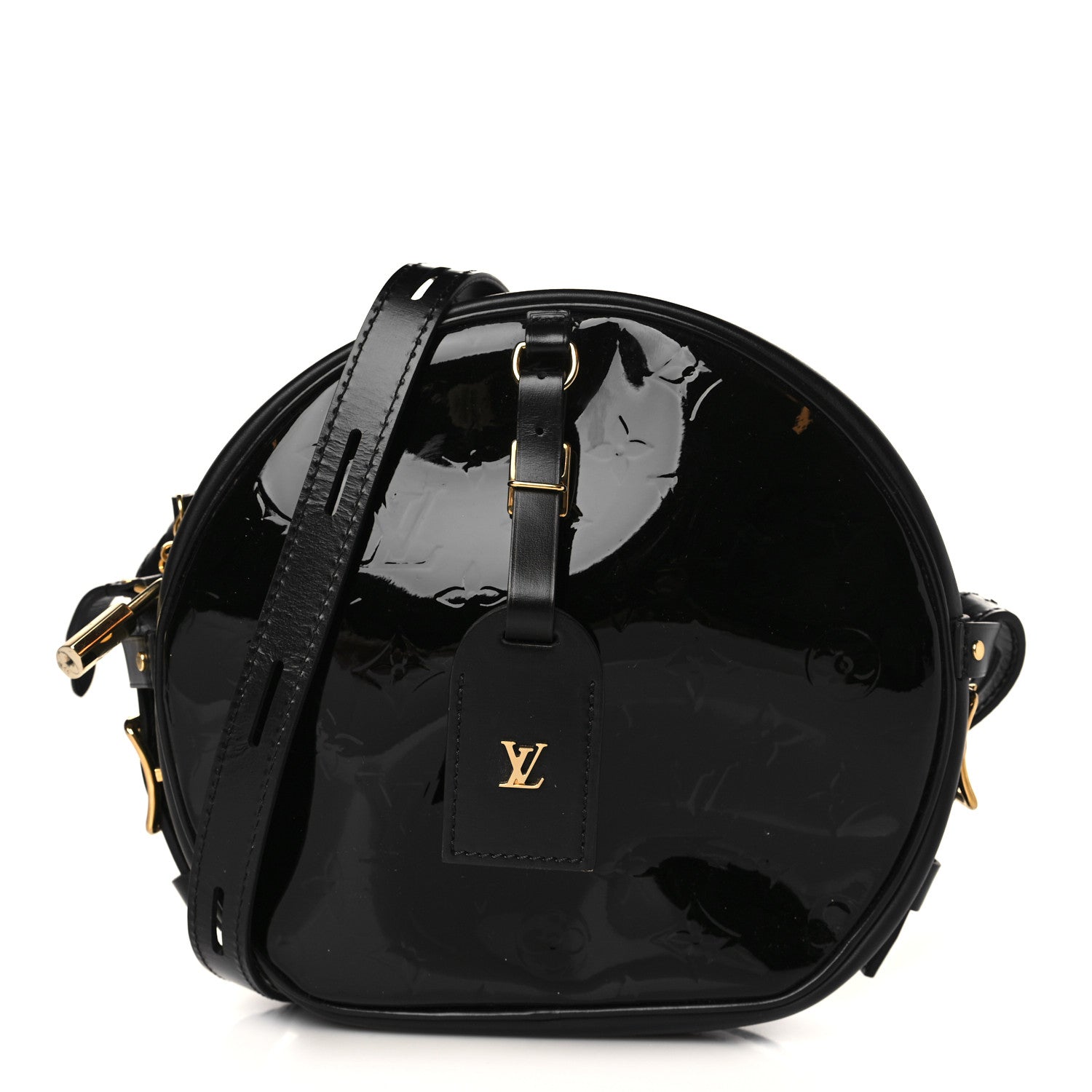 Louis Vuitton Vernis Boite Chapeau Souple MM Black 1 of 8