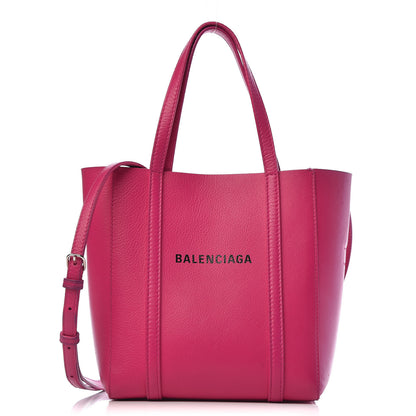 Balenciaga Calfskin XXS Everyday Tote Rose Magenta Black 1 of 16