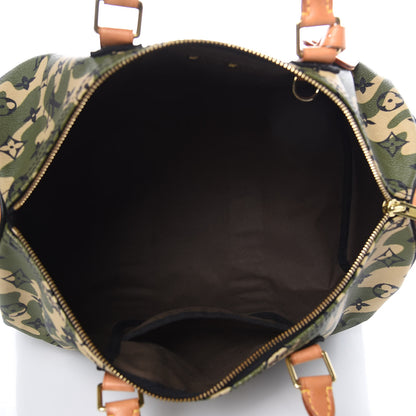 Louis Vuitton Monogramouflage Speedy 35 5 of 20