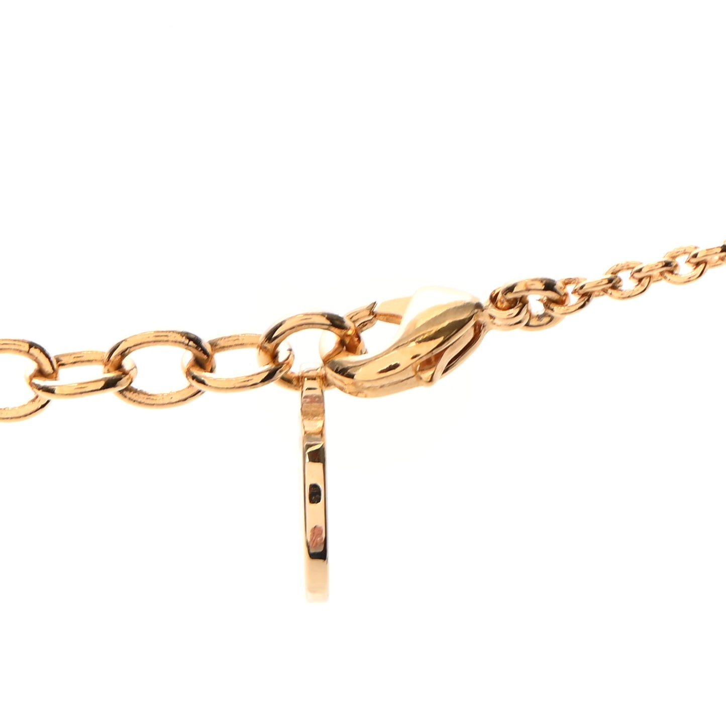 Essential V Necklace Gold