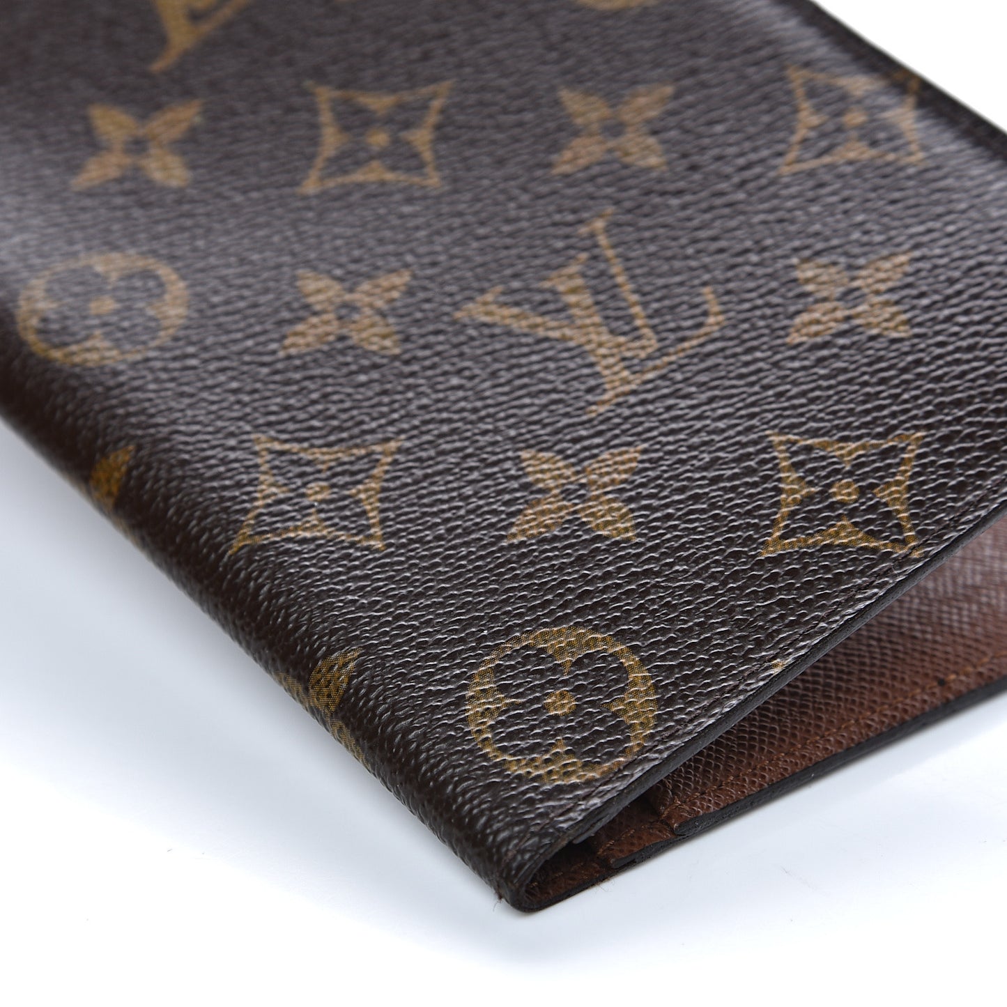 Monogram Porte Chequier Cartes Credit European Checkbook Wallet