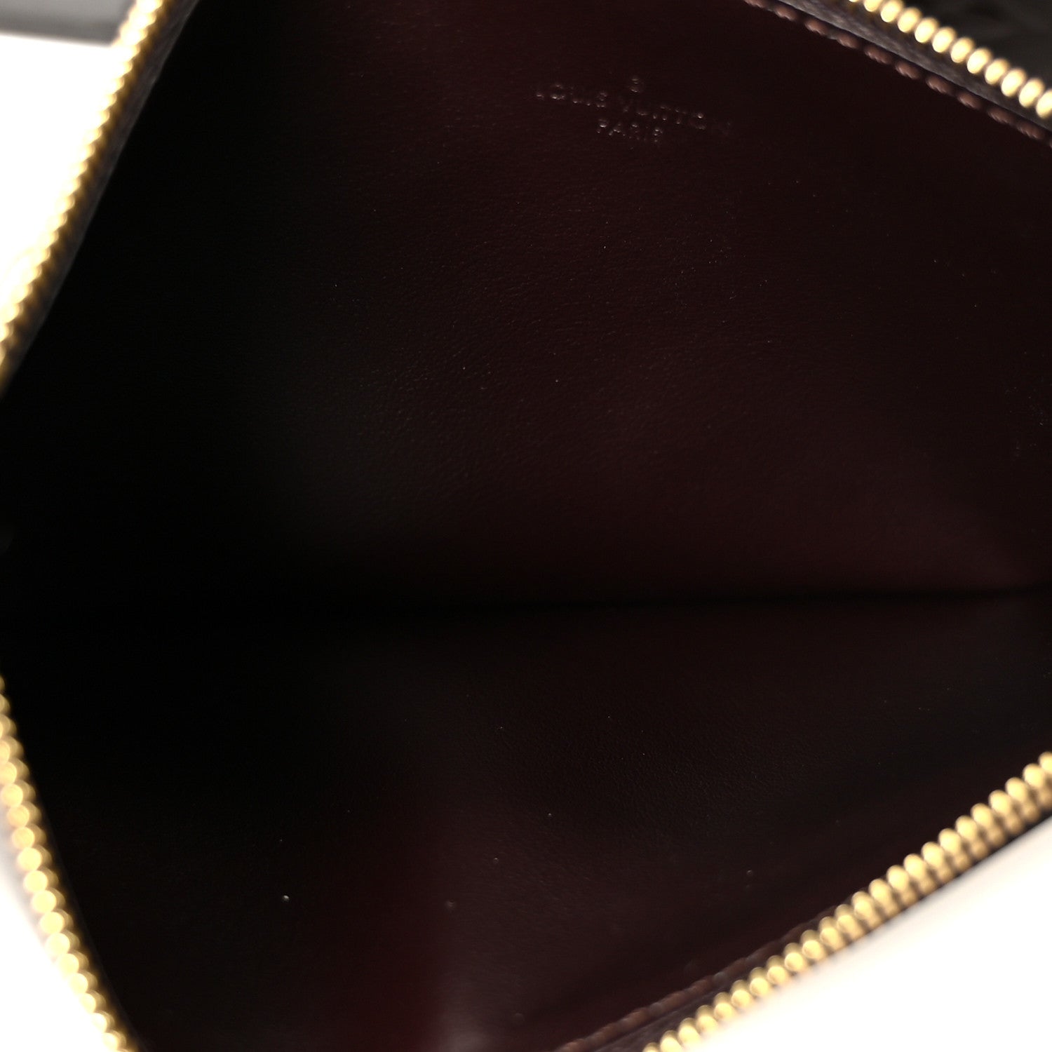 Louis Vuitton Vernis Pochette Felicie Chain Wallet Amarante 9 of 15