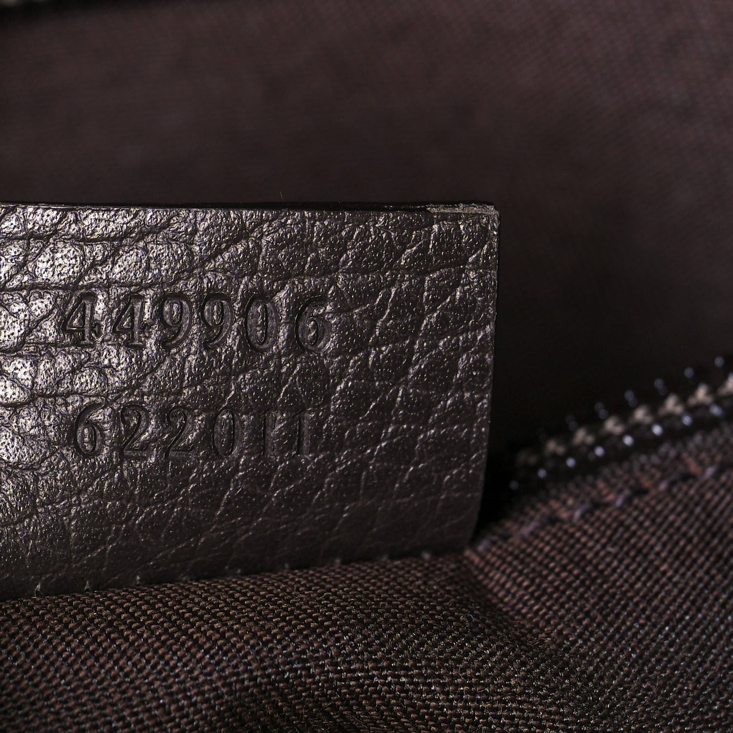 Gucci Monogram Travel Backpack Dark Brown 7 of 12