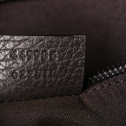 Gucci Monogram Travel Backpack Dark Brown 7 of 12