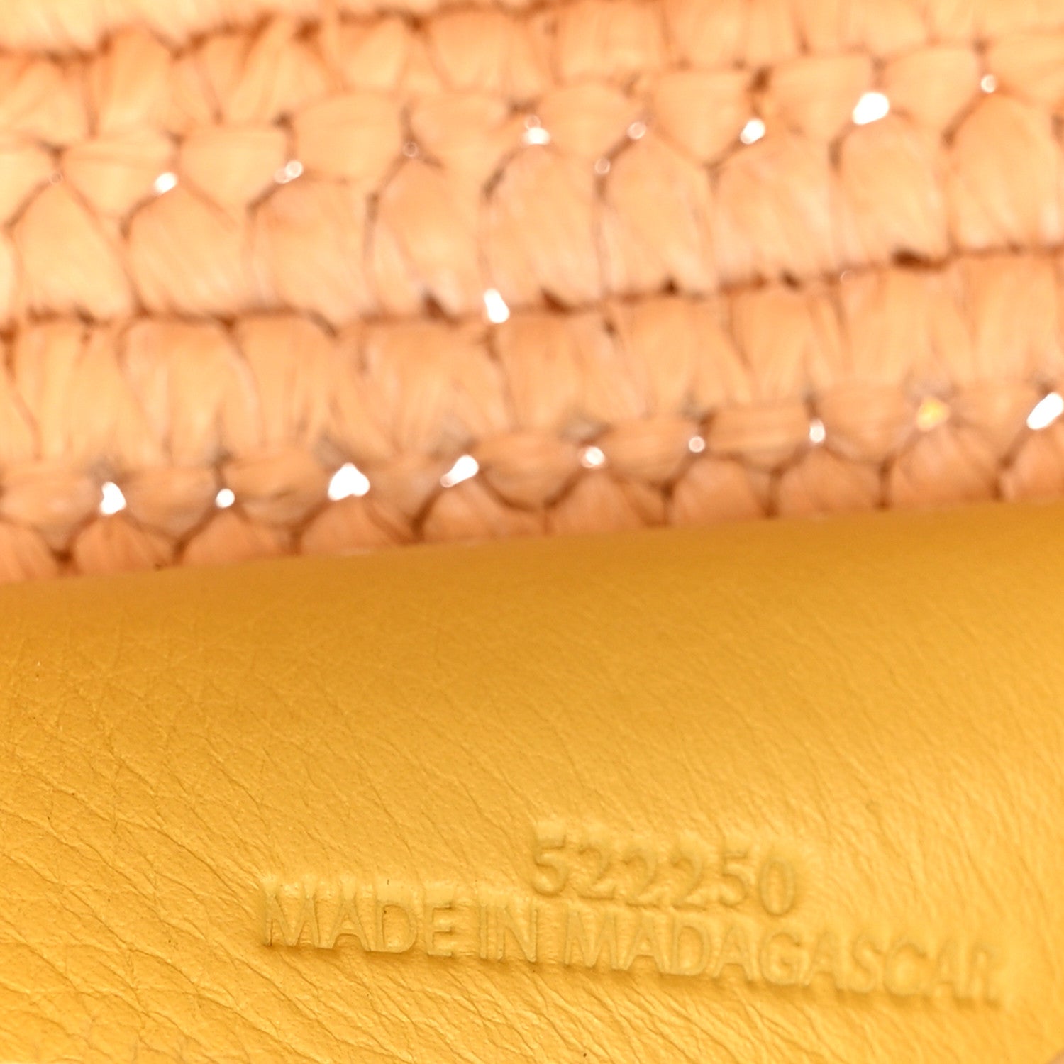 Loewe Raffia Small Bunny Basket Tote Bag Natural 7 of 11