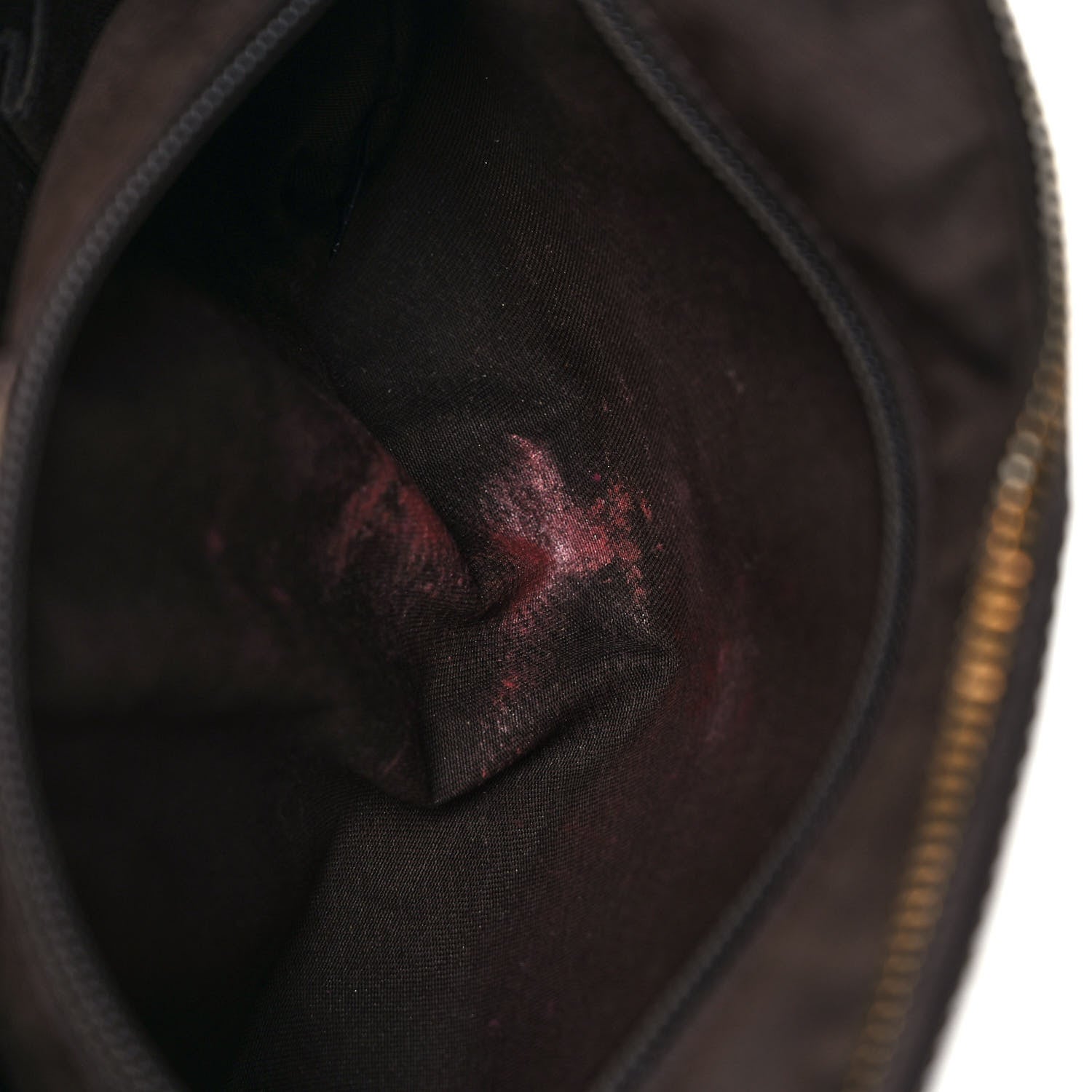Gucci Monogram Web Medium Half Moon Hobo Dark Brown 12 of 12