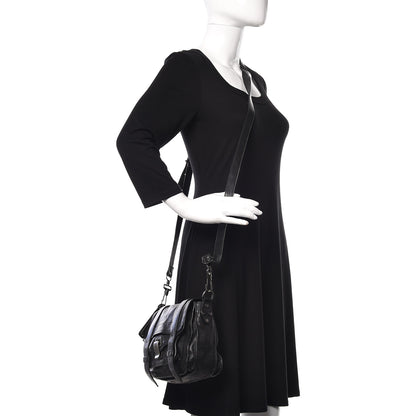 Proenza Schouler Lambskin PS1 Mini Pouch Messenger Black 2 of 27