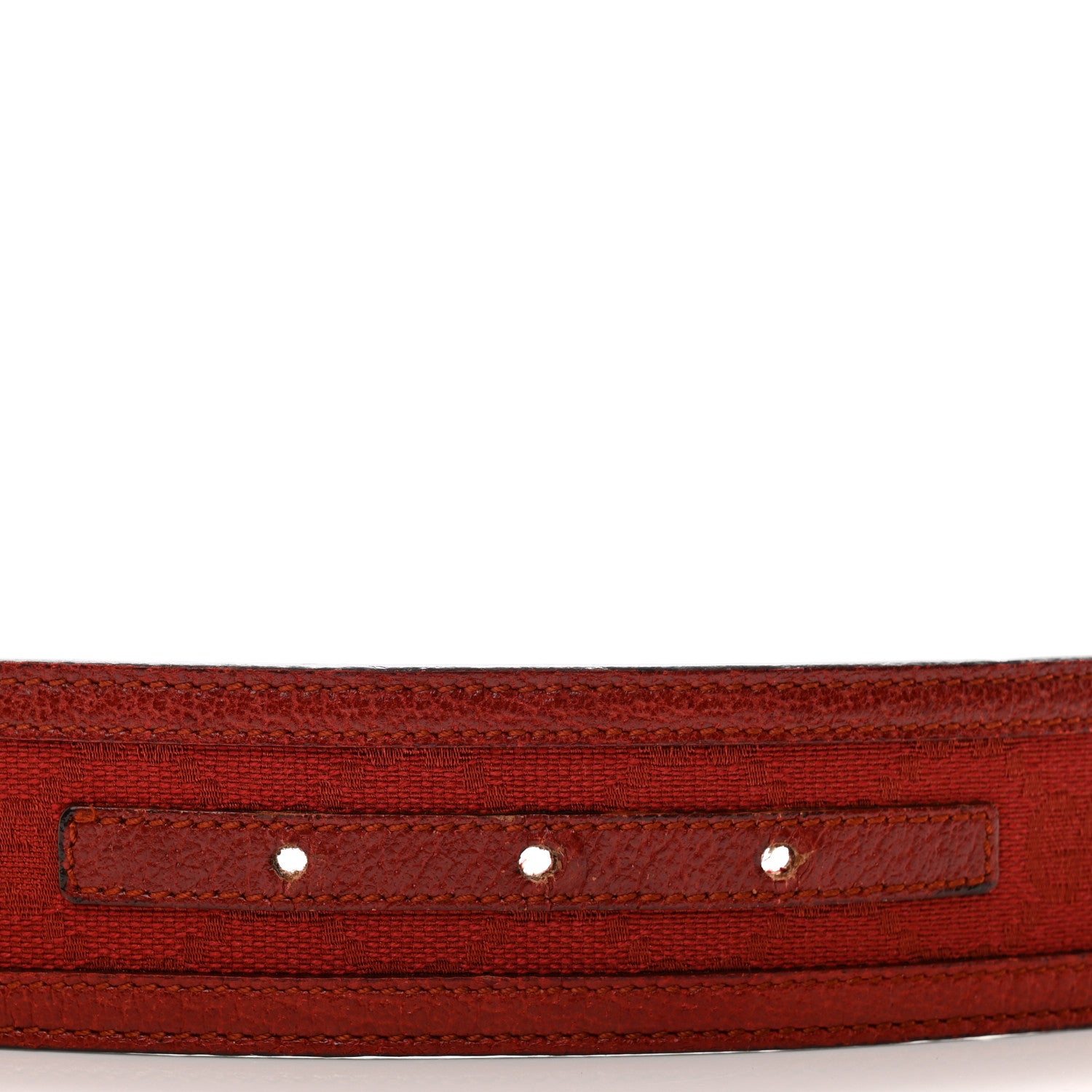 Gucci Monogram Interlocking G 40mm Belt 85 34 Red 3 of 7