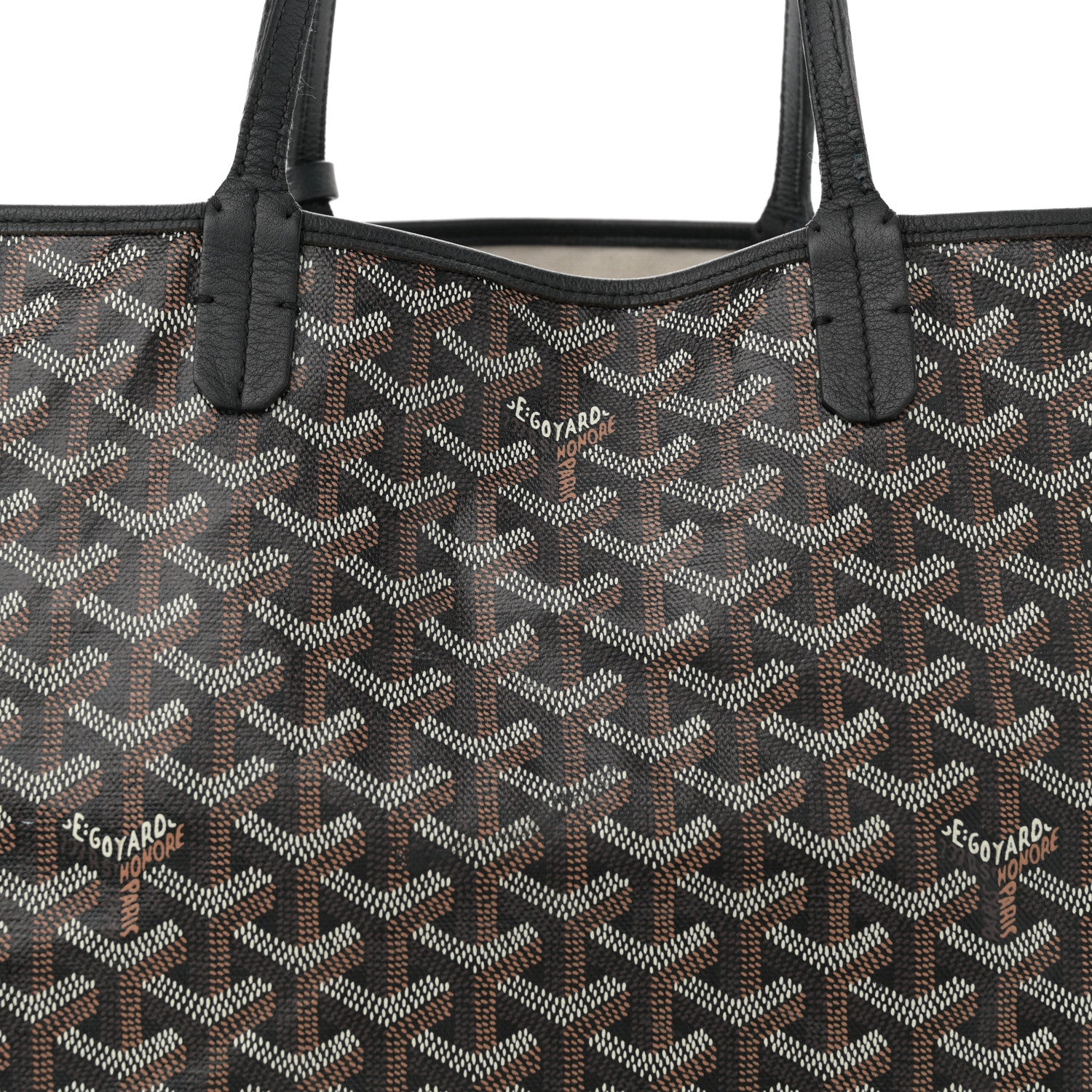 Goyard Goyardine Saint Louis PM Black 9 of 16