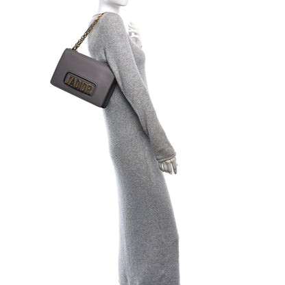 Christian Dior Calfskin Medium J'Adior Chain Flap Bag Iron Grey 2 of 9