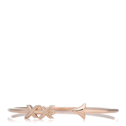 Tiffany 18K Rose Gold Paloma's Graffiti Arrow Cuff Bracelet 1 of 4