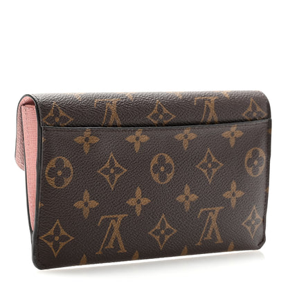 Louis Vuitton Monogram Jeanne Wallet Rose Ballerine 4 of 12