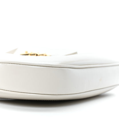 Gucci Boarded Dyana Lux Calfskin Small Jackie 1961 Hobo Mystic White 9 of 10