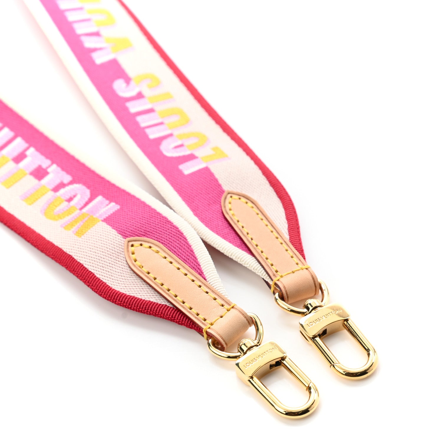Louis Vuitton Jacquard Speedy Bandouliere 20 Shoulder Strap Fuchsia 3 of 5