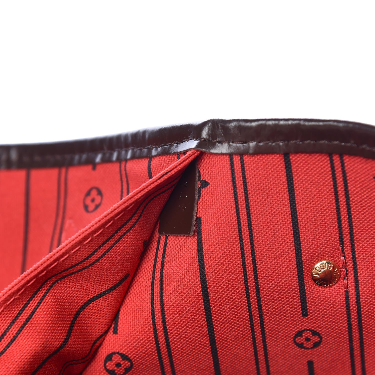 Louis Vuitton Damier Ebene Neverfull MM 7 of 10