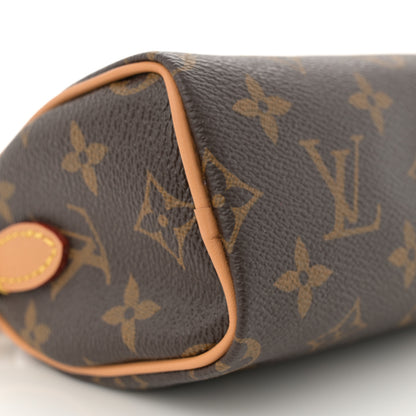 Louis Vuitton Monogram Vivienne Ice Skating Nano Speedy Bandouliere Pink 9 of 11