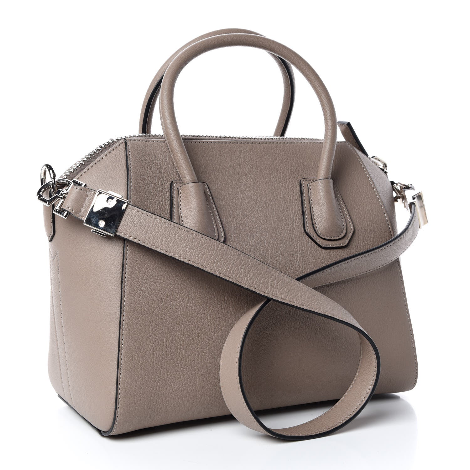 Givenchy Sugar Goatskin Small Antigona Mastic 3 of 10