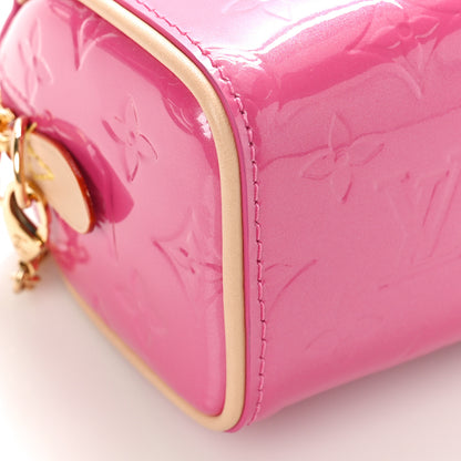 Louis Vuitton Vernis Monogram Nano Speedy Neon Pink 8 of 10