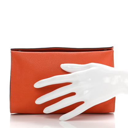 Hermes Chevre Mysore Karo GM Orange 2 of 12