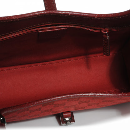 Gucci Monogram Small Bardot Red 5 of 7