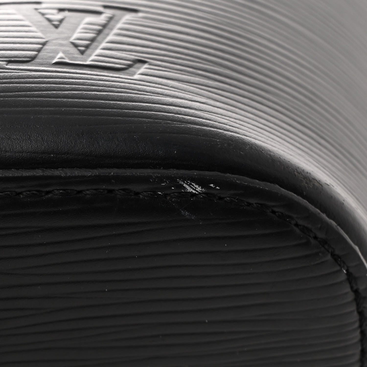 Louis Vuitton Epi Neverfull MM Black 11 of 12