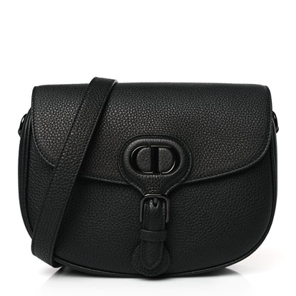 Christian Dior Grained Calfskin Medium Bobby Flap Black 1 of 8