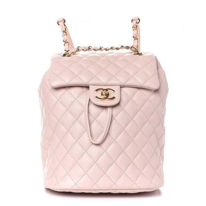 Chanel Calfskin Quilted Small Urban Spirit Backpack Beige 1 of 8