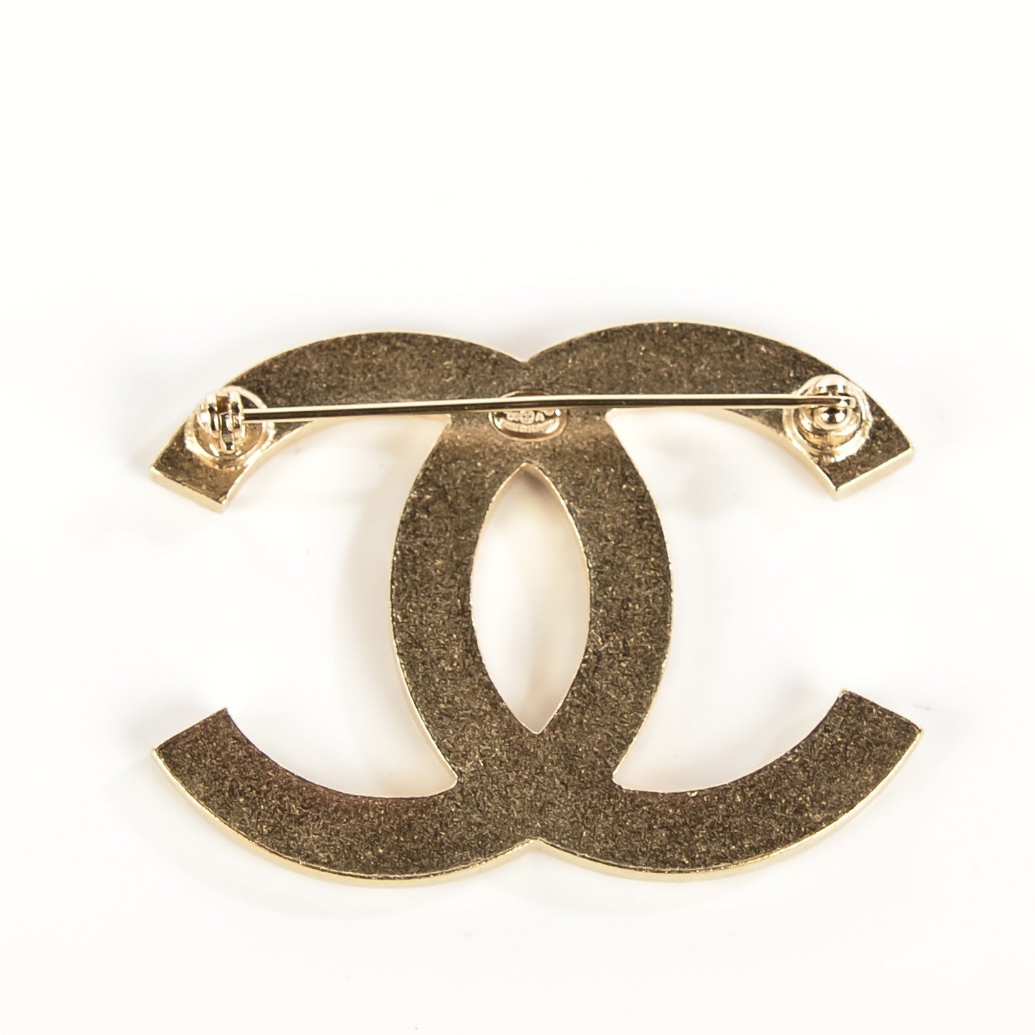 Chanel Lucky Symbols CC Brooch Light Gold 4 of 7