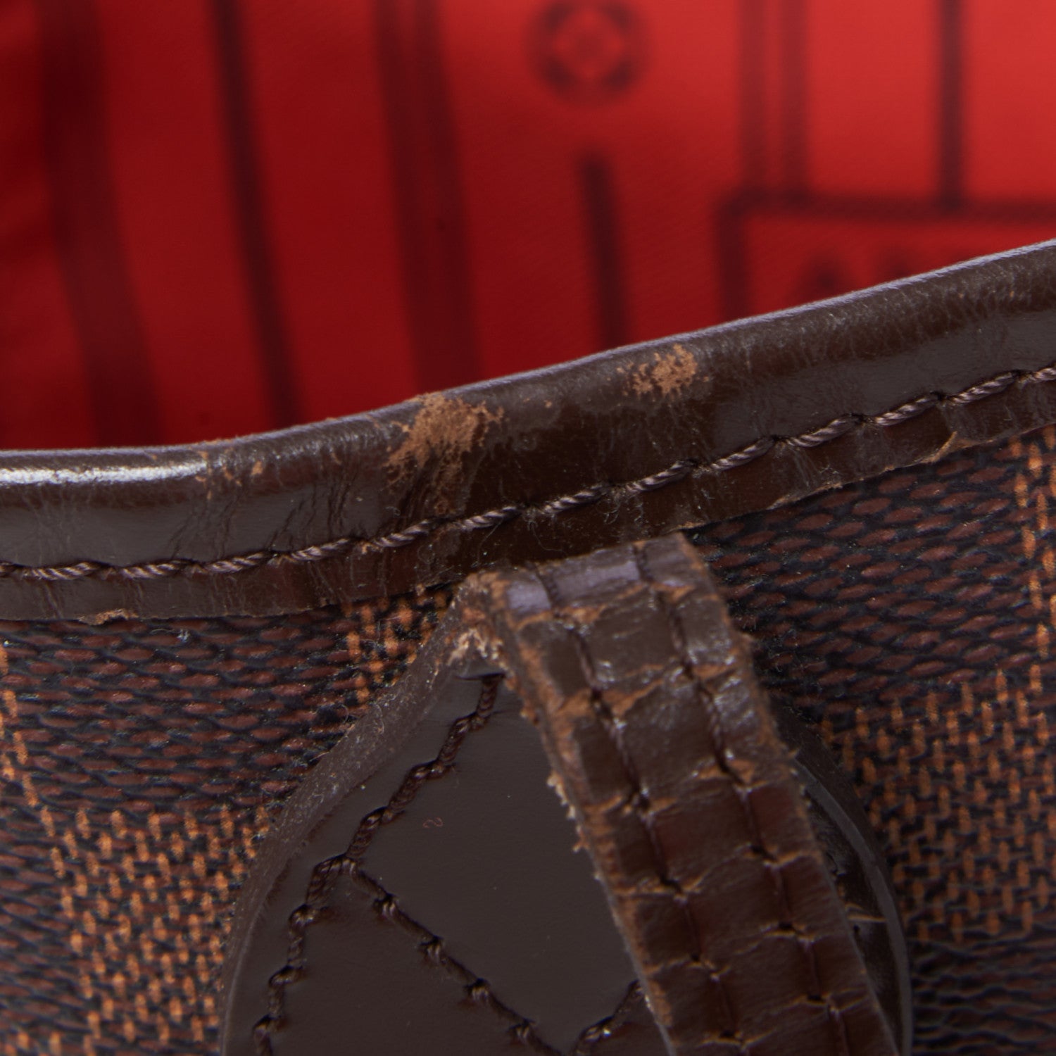 Louis Vuitton Damier Ebene Neverfull MM 9 of 11