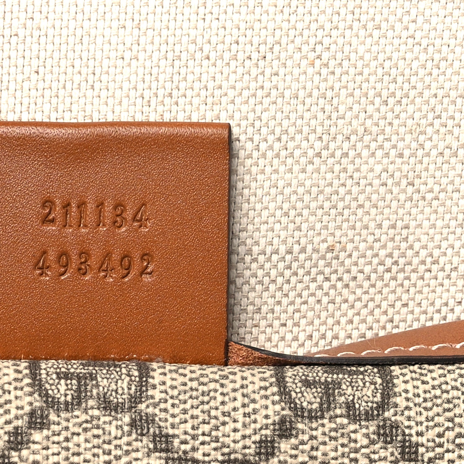 Gucci GG Plus Monogram Medium Signature Web Loop Tote Brown 7 of 10