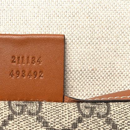 Gucci GG Plus Monogram Medium Signature Web Loop Tote Brown 7 of 10